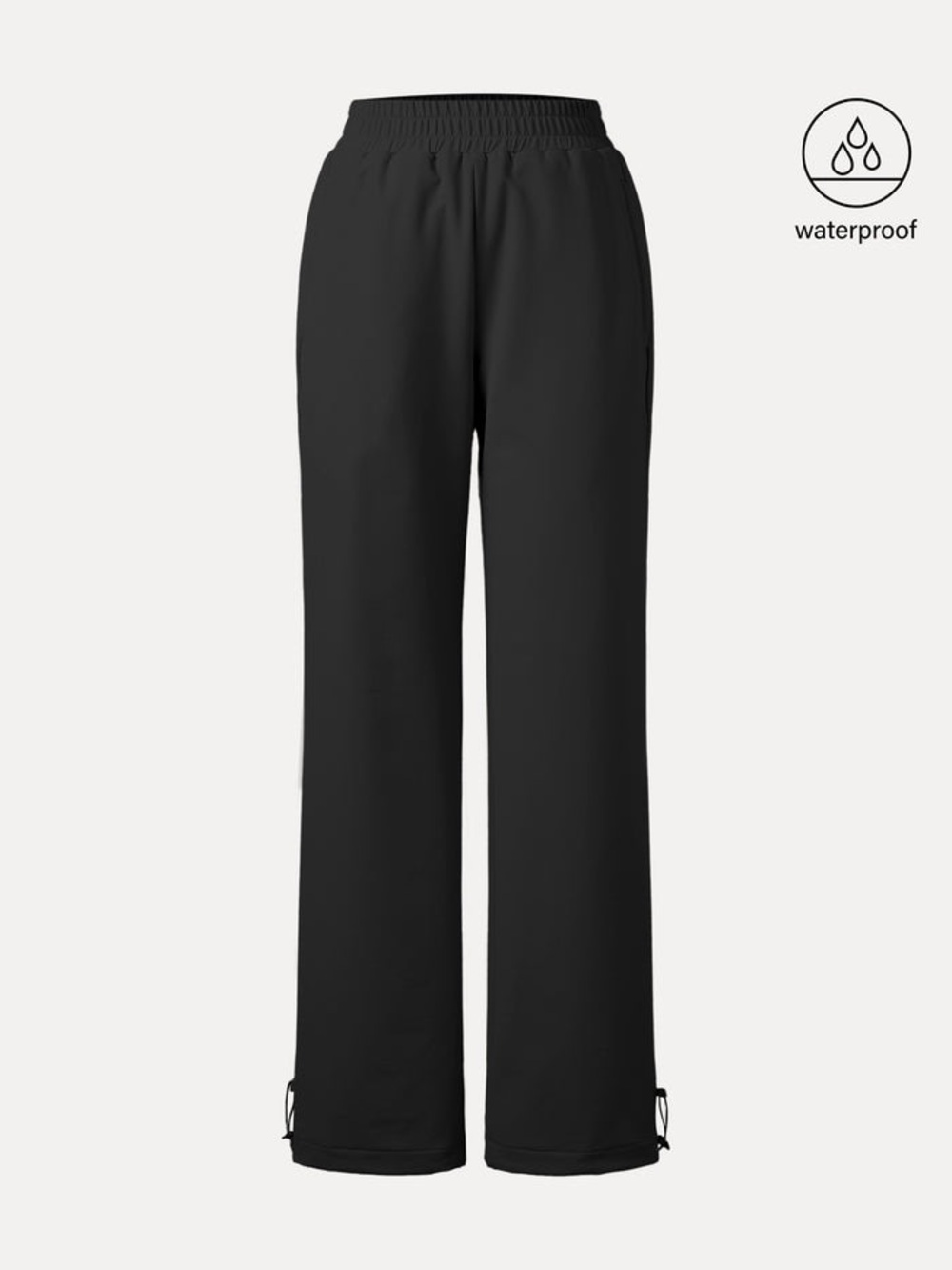 OGL Water-Proof Fleece-Lined Elastic Waist Pant in Black size XL. New with tag